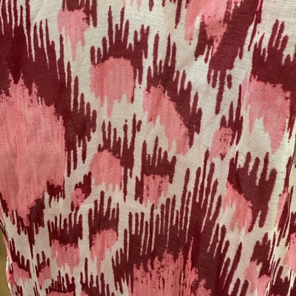 Tuckernuck TEXTURED DIAMOND LONG SLEEVE SALTY PALOMA CAFTAN size Small BNWT - Picture 11 of 11